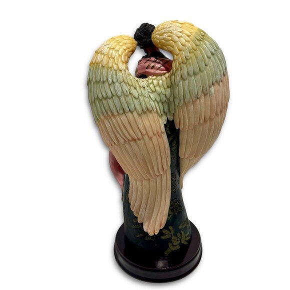 A Heavenly Gift, Angel & Baby Vintage Ceramic Figurine Statue. Home Decor. RARE! - Picture 5 of 8